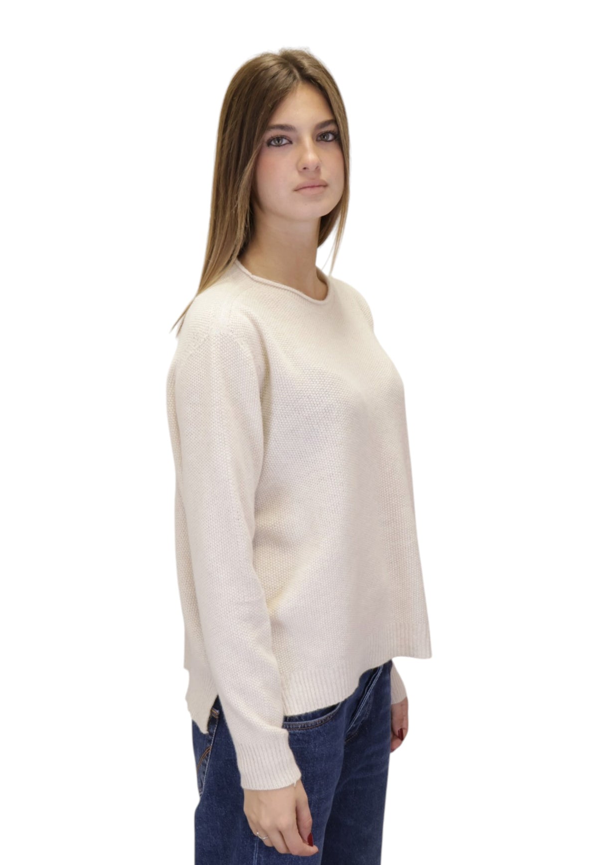 MAGLIE A GIROCOLLO Panna Hekla & Co
