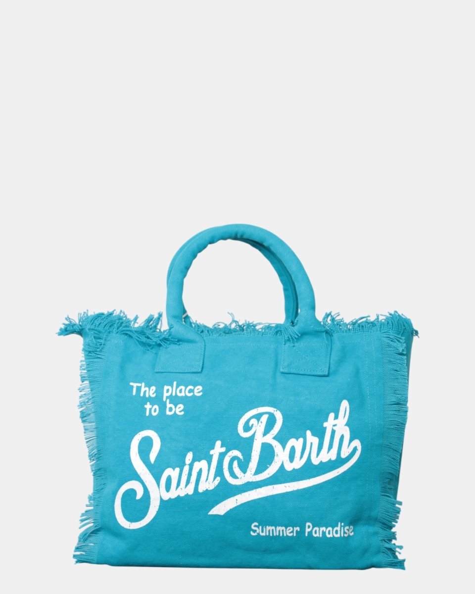 ACC. BORSA CANVAS DONNA - 32 TURQUOISE - 10Decimi