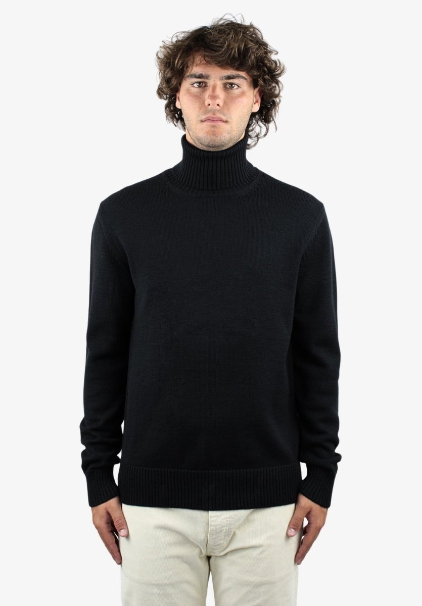 ALTEA - Maglie A Dolcevita Nero - 10Decimi