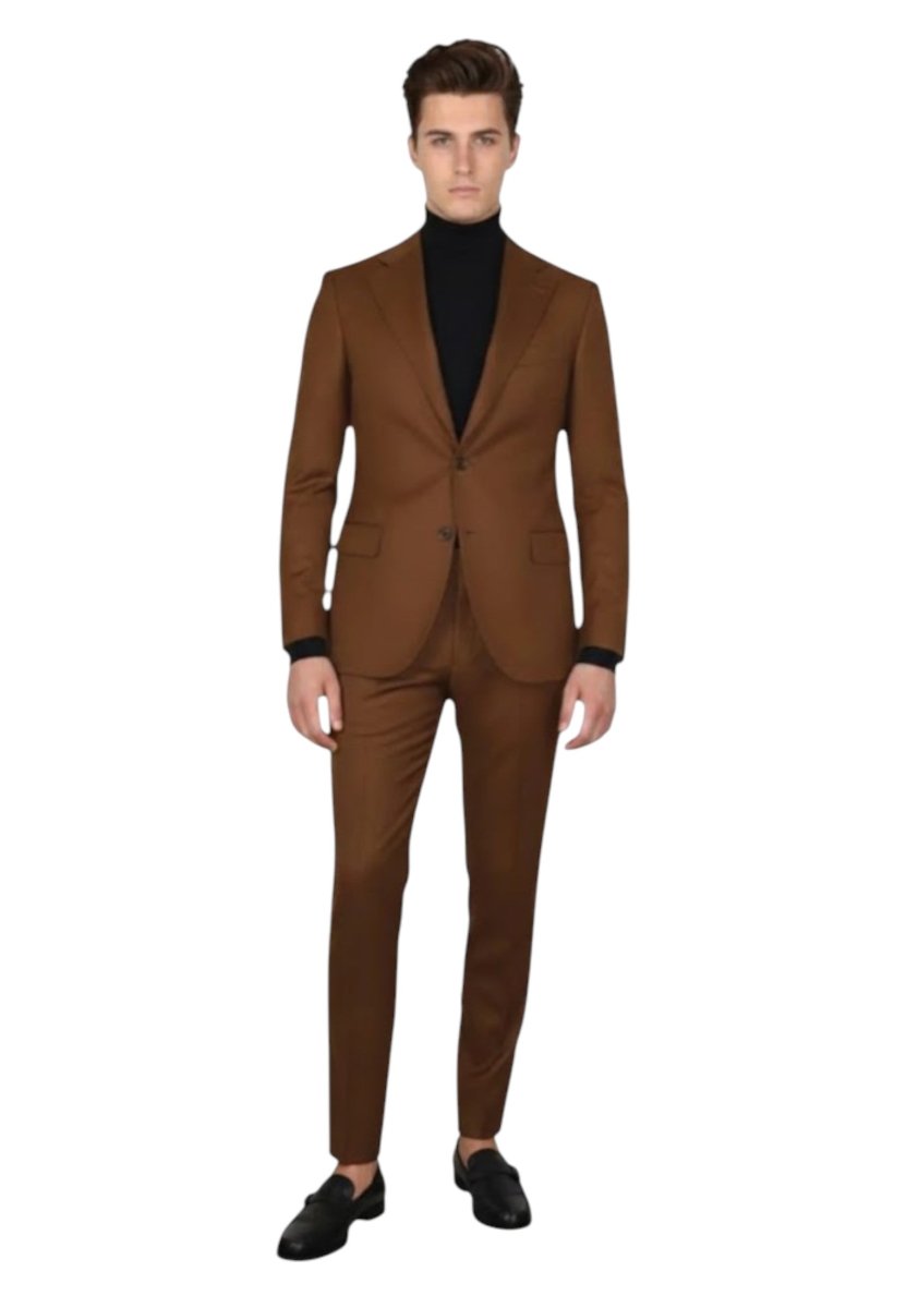 BAGNOLI - Abiti Monopetto Marrone - 10Decimi