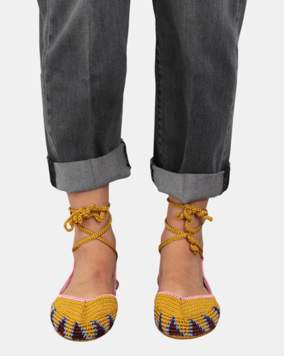 BALLERINA KASHURA - HIGH/CURRY BROWN - 10Decimi