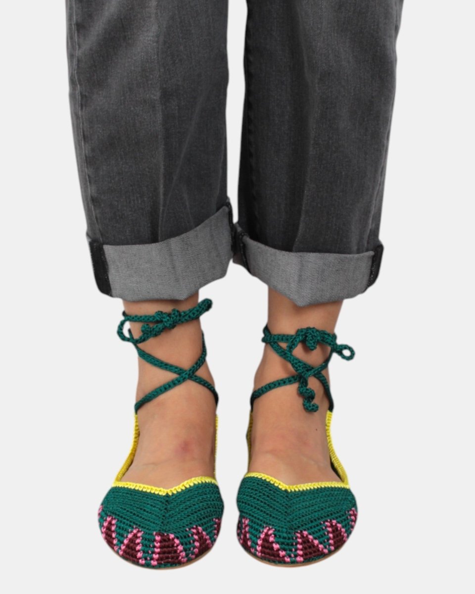 BALLERINA KASHURA - HIGH/WATERMELON GREEN - 10Decimi