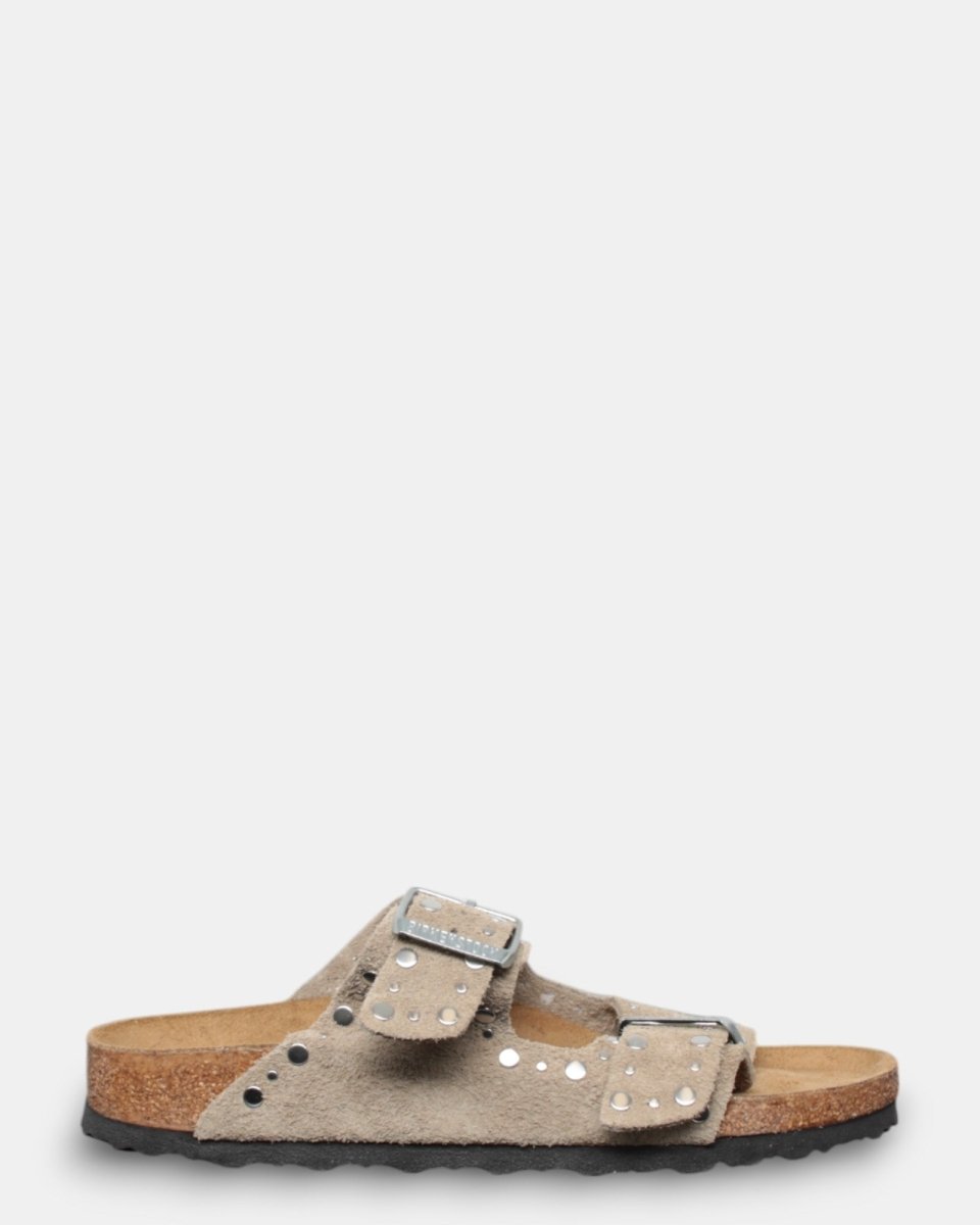 BIRKENSTOCK MOD. ARIZONA RIVET - TAUPE - 10Decimi
