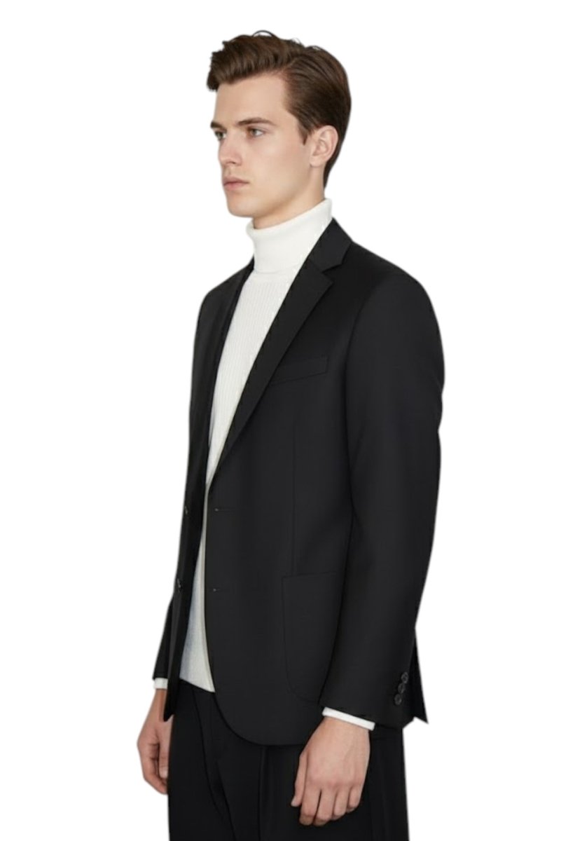 blazer monopetto - 6 nero - 10Decimi