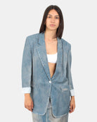 BLAZER MONOPETTO JUCCA - 998 JEANS - 10Decimi