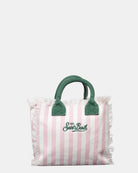 borsa colette con righe rosa - sb beach stripes v 2010 emb - 10Decimi