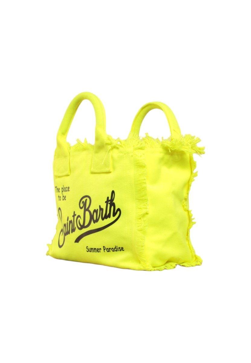borsa donna acc. canvas - 94 fluo yellow - 10Decimi
