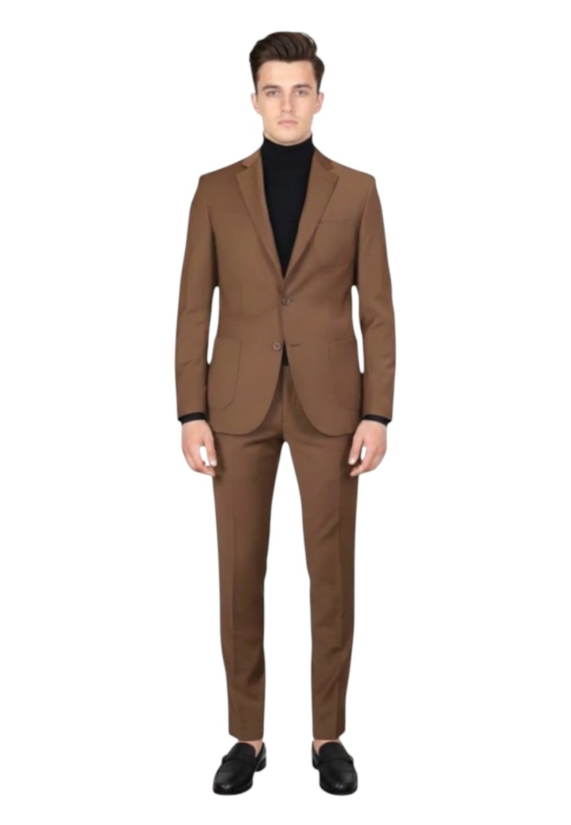 BOTTEGA MARCHIGIANA - Abiti Monopetto Marrone - 10Decimi