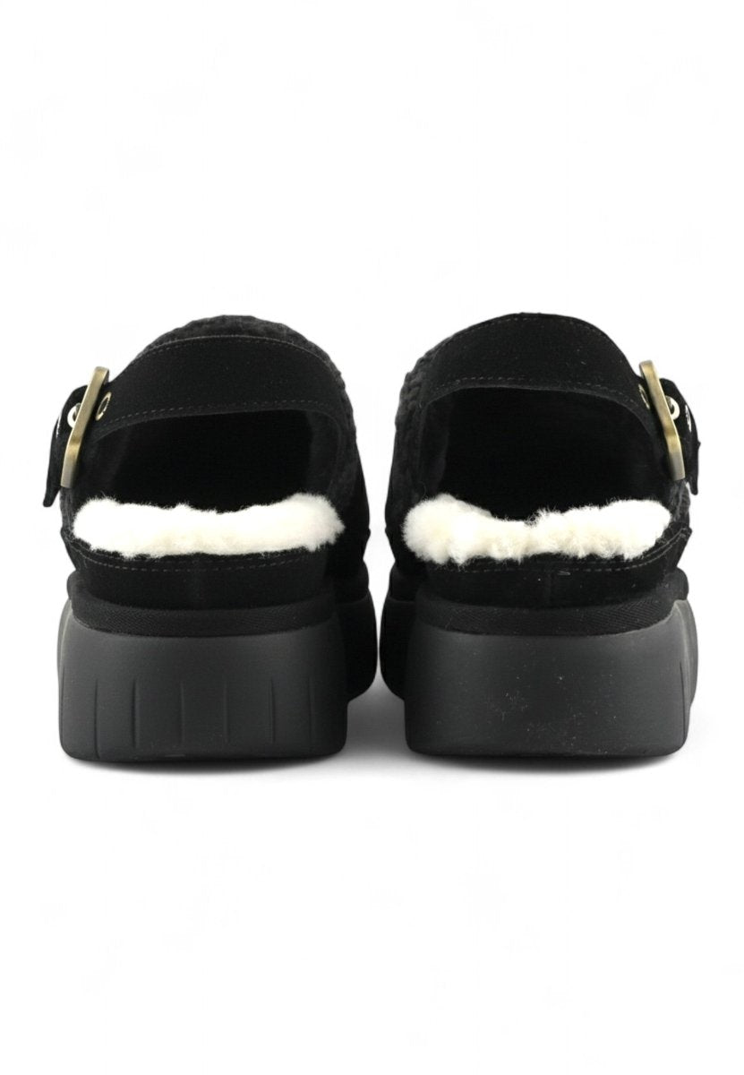 bounce clog back strap lette - bkbk black/black - 10Decimi