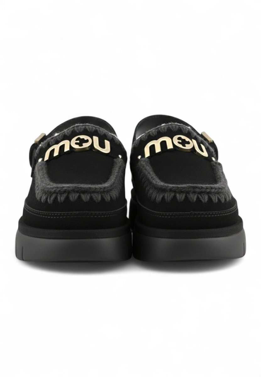 bounce clog back strap lette - bkbk black/black - 10Decimi