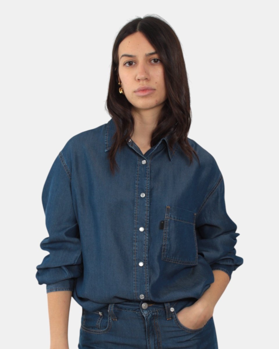 camicia people mod. mia - blu - 10Decimi