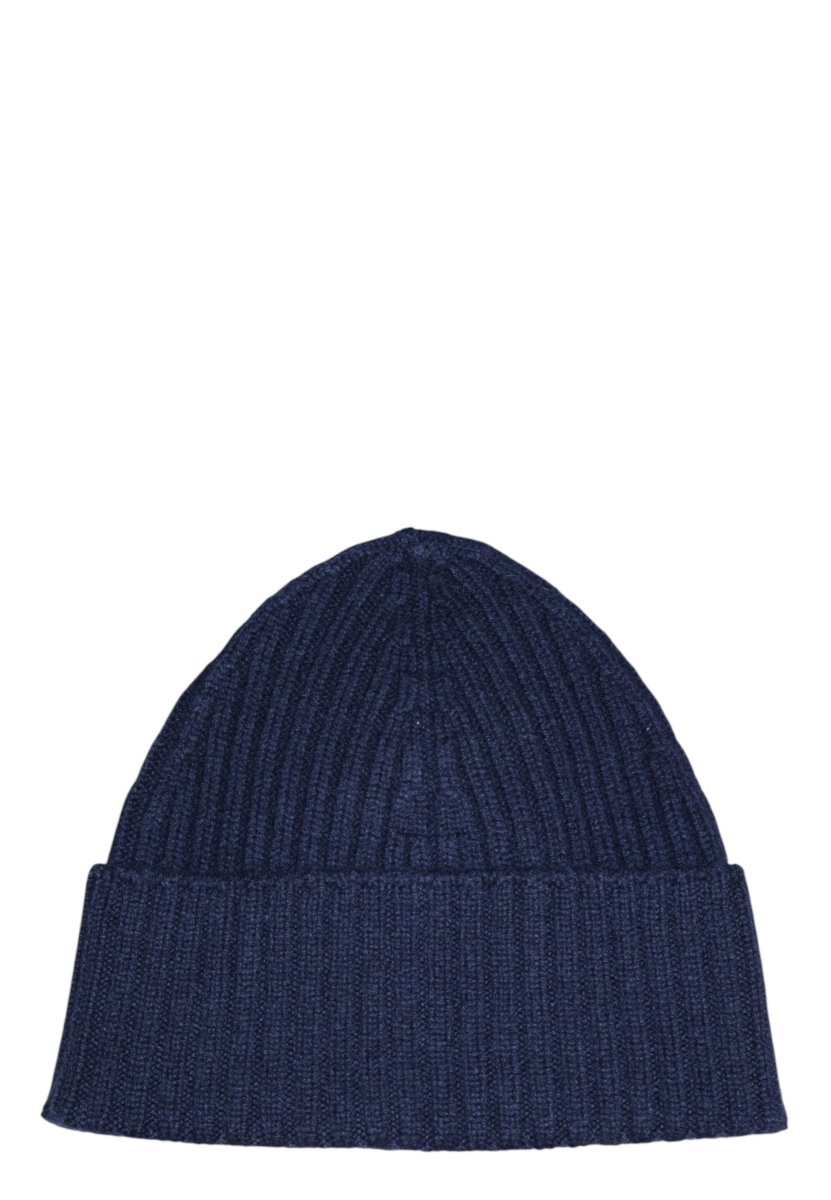 cappello a coste 2x2 - 513 navy - 10Decimi
