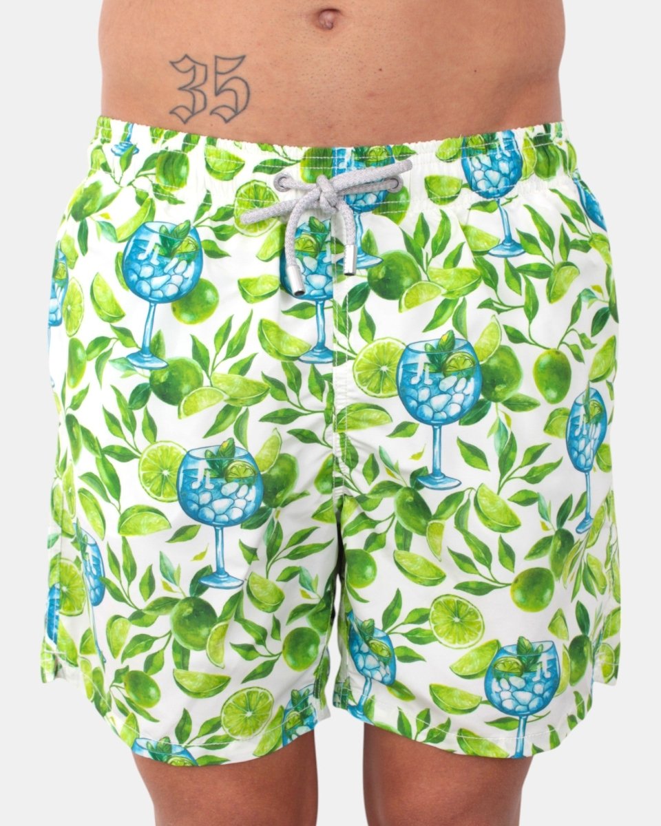 CLASSIC SWIM SHORT - TONIC LIME 01 - 10Decimi
