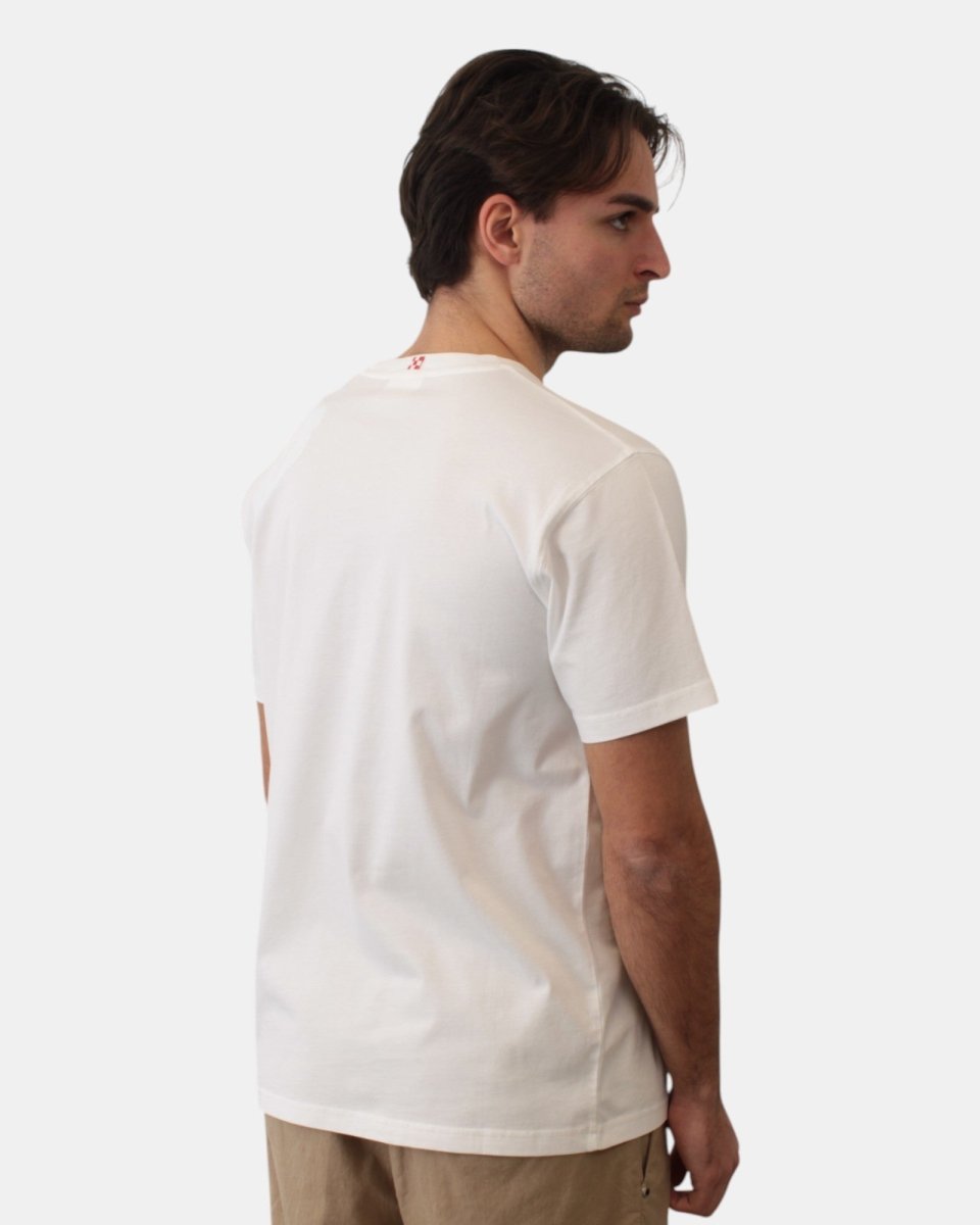 cotton classic t shirt - portofino gin habitue 01n emb - 10Decimi