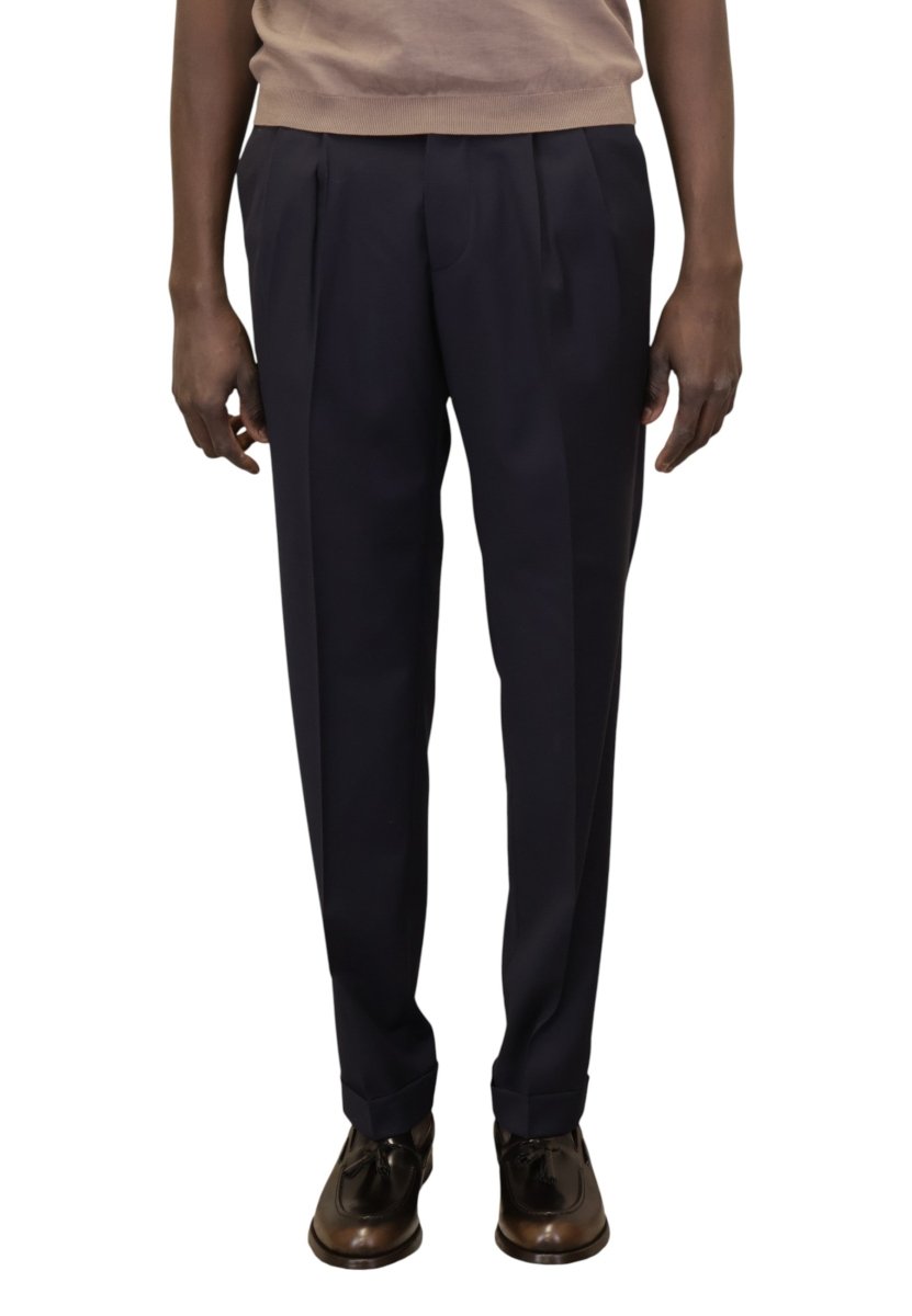 daniel onemoresize/2687 con doppia pence - 016 navy - 10Decimi