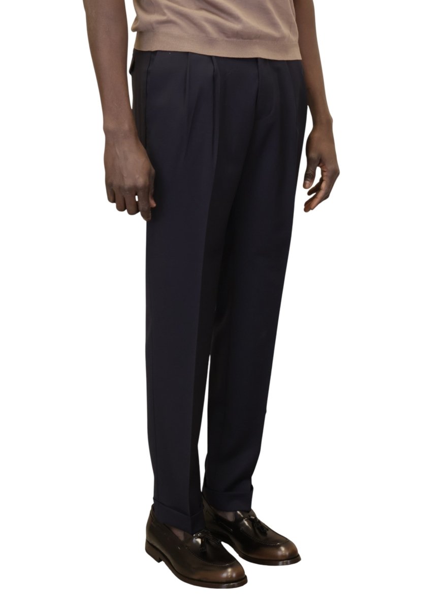 daniel onemoresize/2687 con doppia pence - 016 navy - 10Decimi