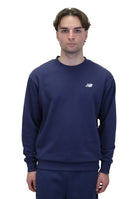 FELPA A GIROCOLLO NAVY - 10Decimi