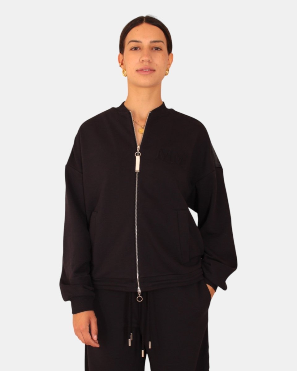 felpa con zip mod. dodo - 004 blu - 10Decimi