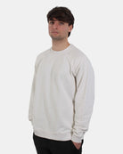 felpa people mod. harvey ricamo - bianco - 10Decimi