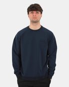 felpa people mod. harvey ricamo - blu notte - 10Decimi