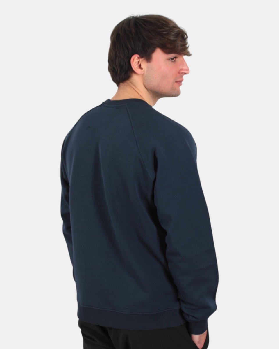 felpa people mod. harvey ricamo - blu notte - 10Decimi