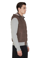 giacca in pelle mod. donizetti - 5 moro/beige - 10Decimi