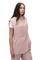 GILET OVER SIZE - 423 ROSE DUST - 10Decimi