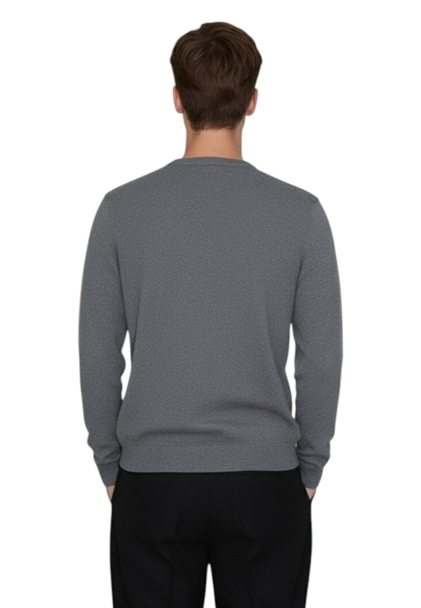 girocollo in finezza 12 - grigio medio - 10Decimi