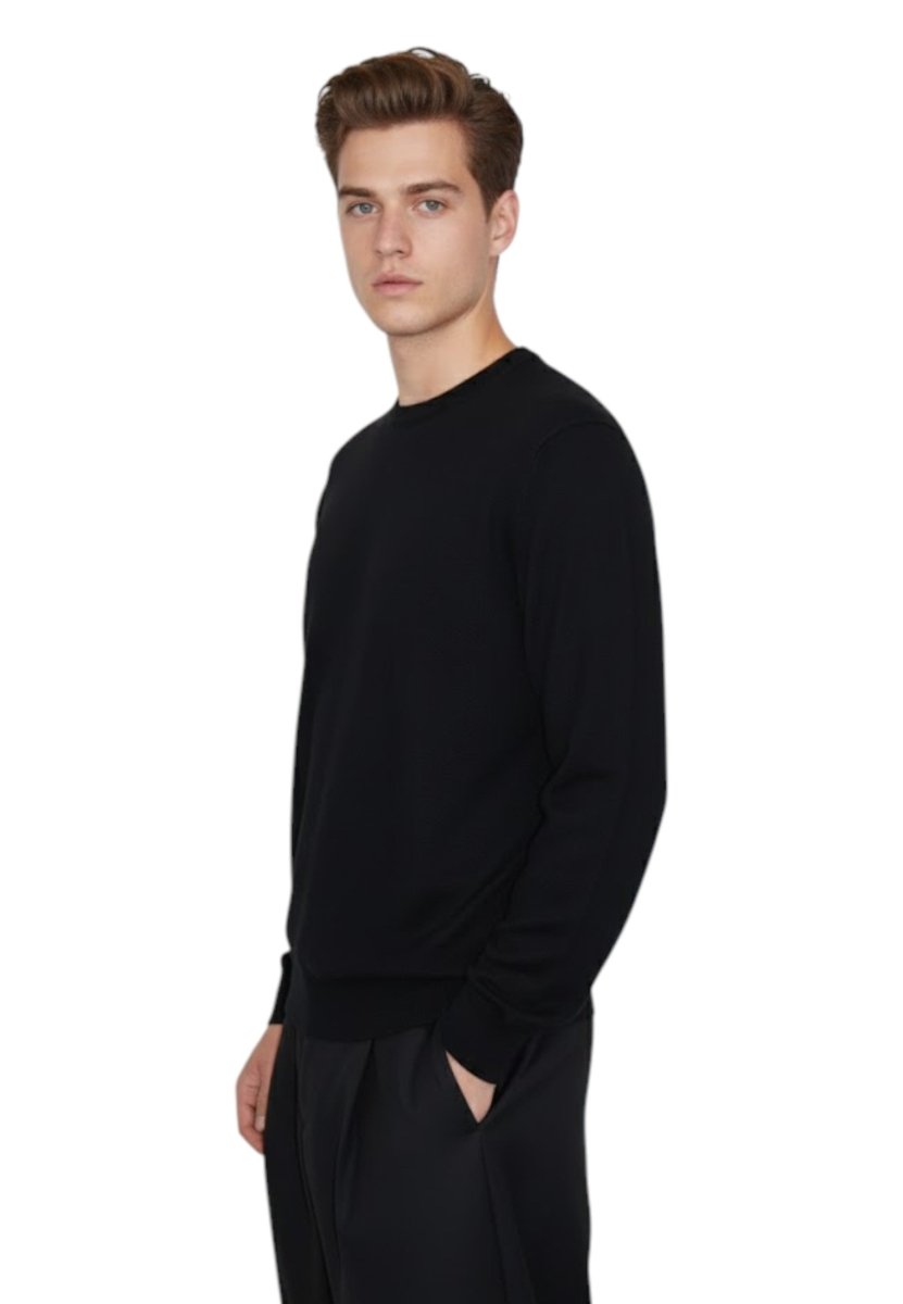 girocollo in finezza 12 - nero - 10Decimi