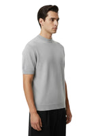 girocollo in piquet - 10 grigio - 10Decimi