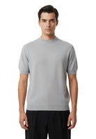 girocollo in piquet - 10 grigio - 10Decimi