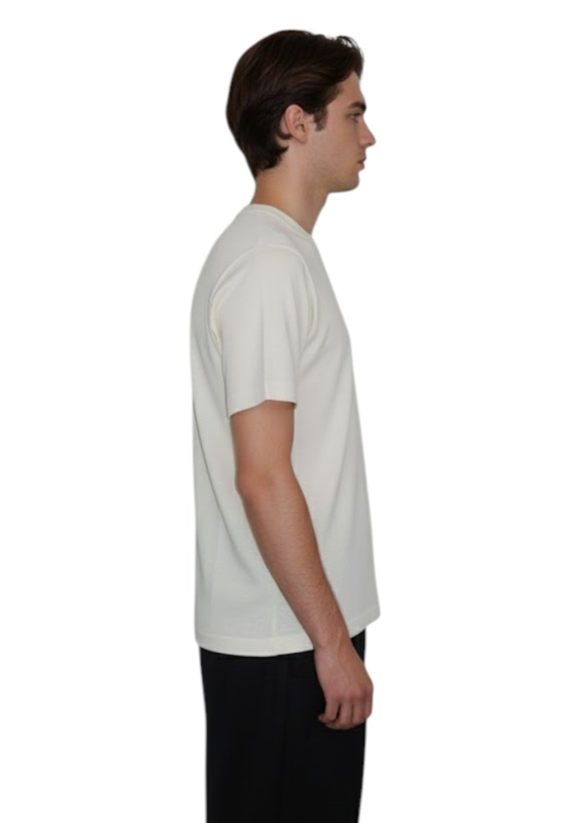 girocollo manica corta - 800 naturale - 10Decimi