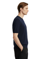 girocollo mezza manica rasato calato - 20 navy - 10Decimi