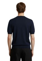 girocollo mezza manica rasato calato - 20 navy - 10Decimi