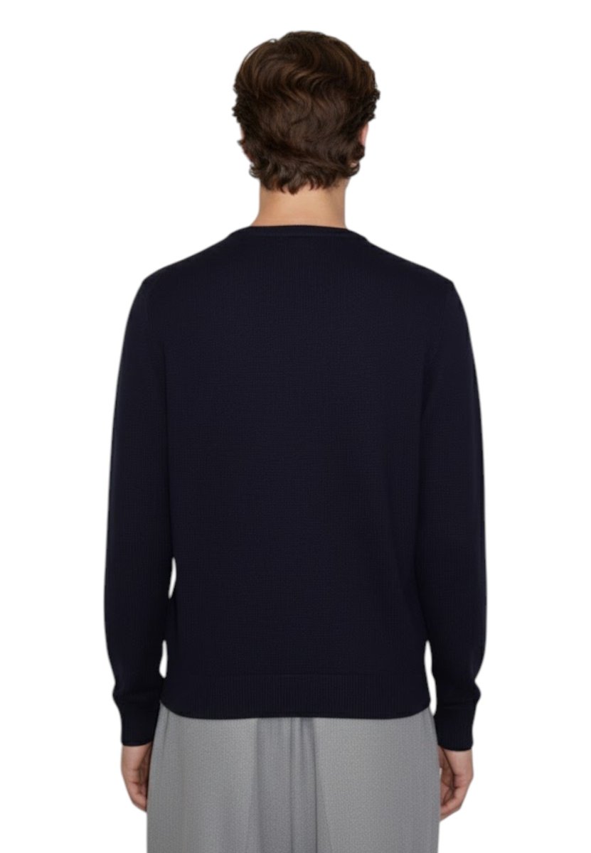 girocollo rasato - 23 blu notte - 10Decimi