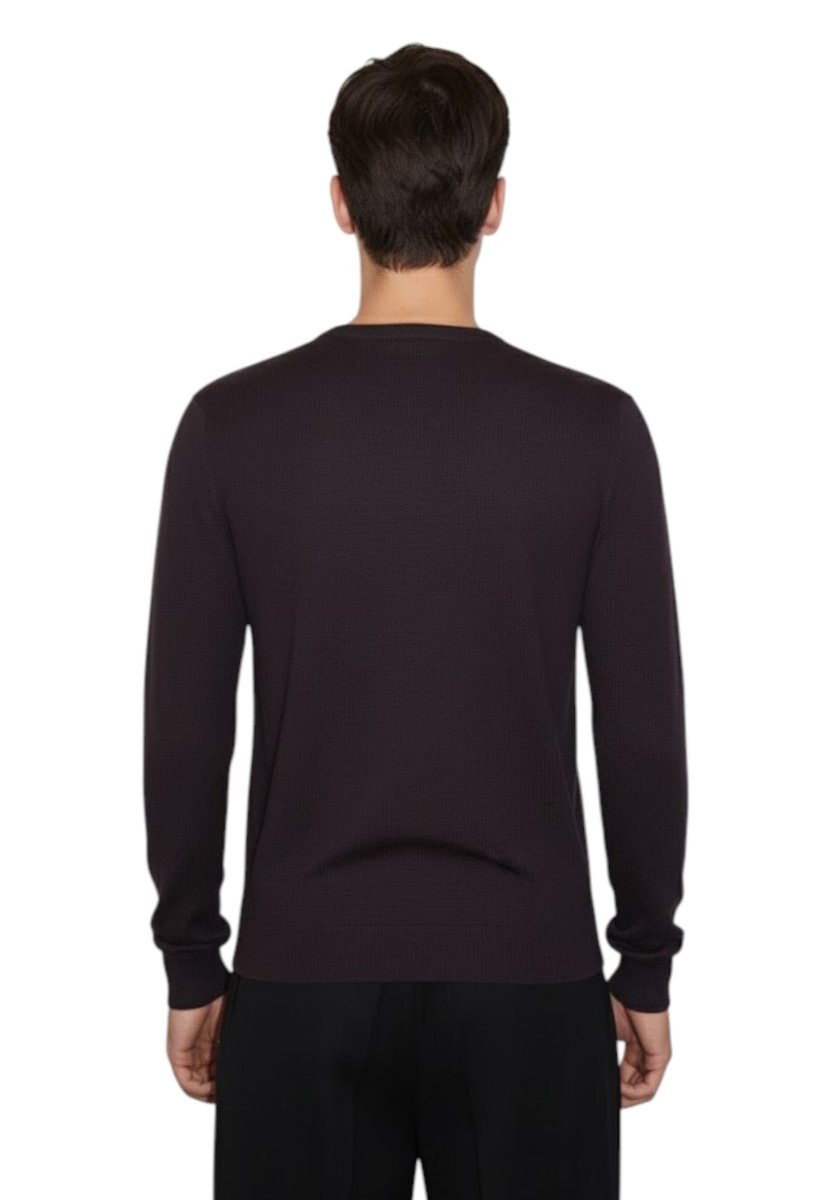 girocollo rasato - 32 cacao - 10Decimi