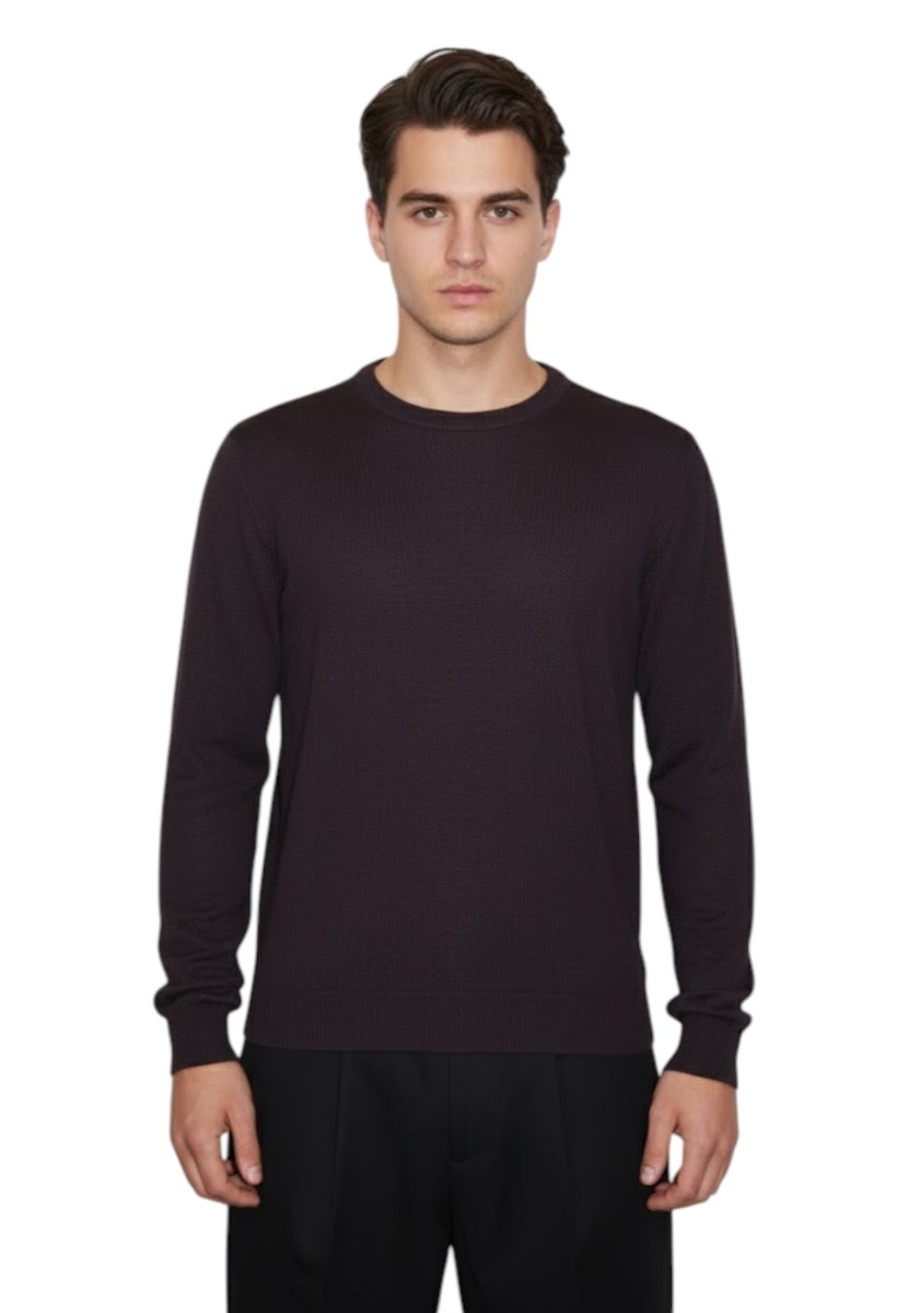 girocollo rasato - 32 cacao - 10Decimi