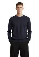 girocollo rasato calato - 20 navy - 10Decimi