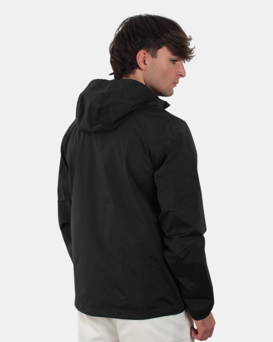 giubbotto k way mod. jack stretch nylon jersey - usy black pure - 10Decimi