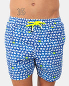LIGHT AND STRETCH SWIMSHORT - CRAB BACKGROUND 6194 - 10Decimi