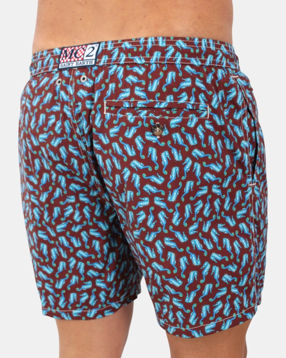 LIGHT AND STRETCH SWIMSHORT - SEAHORSE DANCE 18 - 10Decimi