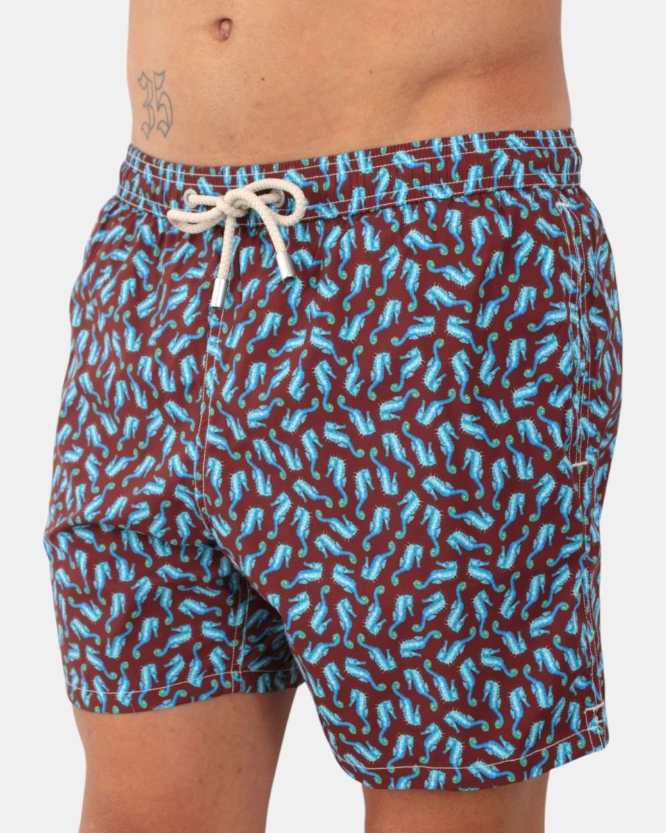 LIGHT AND STRETCH SWIMSHORT - SEAHORSE DANCE 18 - 10Decimi