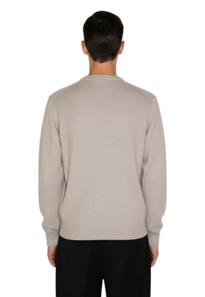 maglia a girocollo - beige - 10Decimi