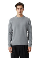 maglia a girocollo - grigio medio - 10Decimi