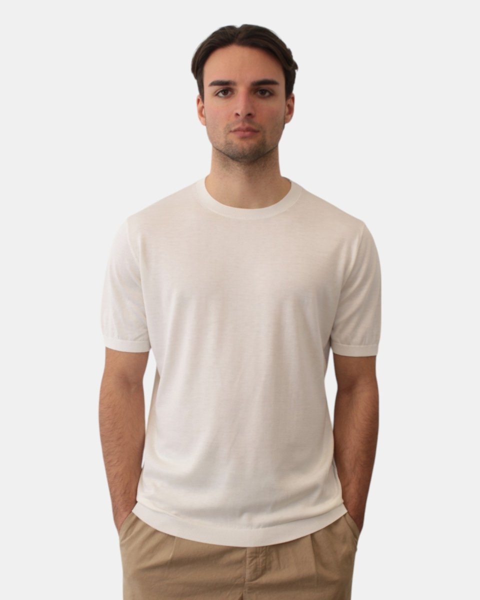 MAGLIA A GIROCOLLO KANGRA IN RASATO CALATO - 25 LATTE - 10Decimi