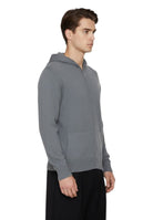 maglia con zip - grigio medio - 10Decimi