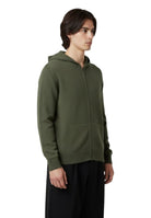 maglia con zip - verde militare - 10Decimi