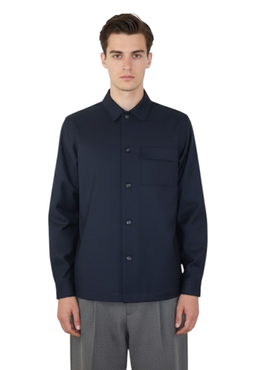MICHELE CARBONE - Field Jacket Blu - 10Decimi