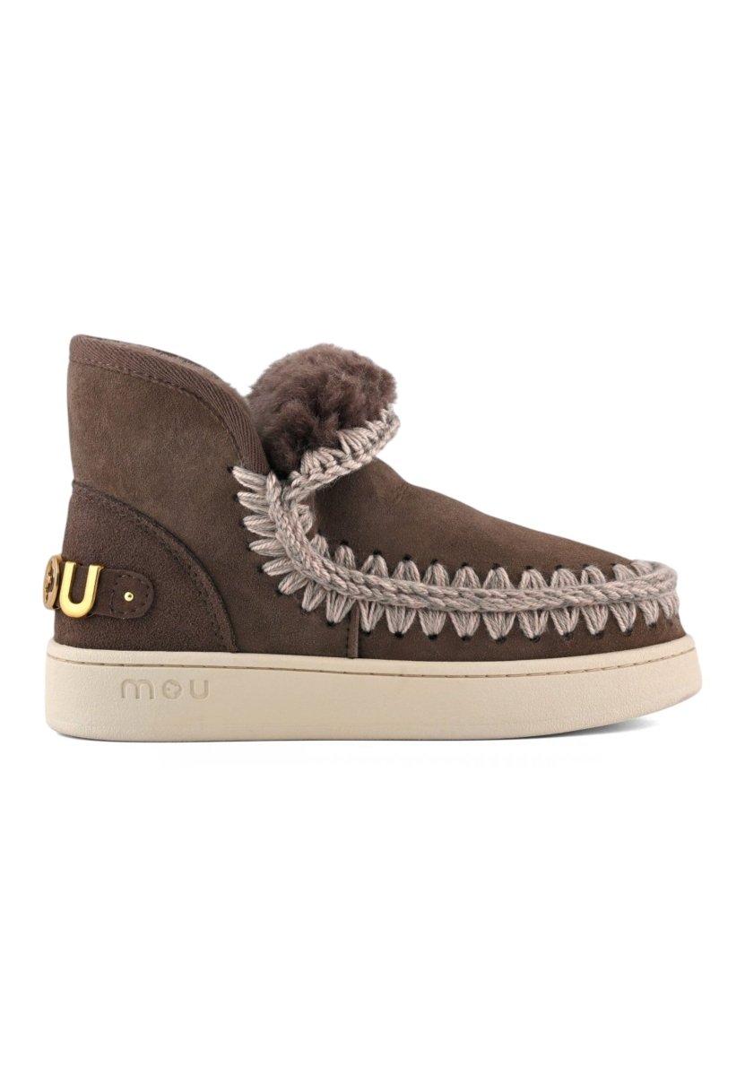 new eskimo sneaker suede let - brpep brown pepper - 10Decimi
