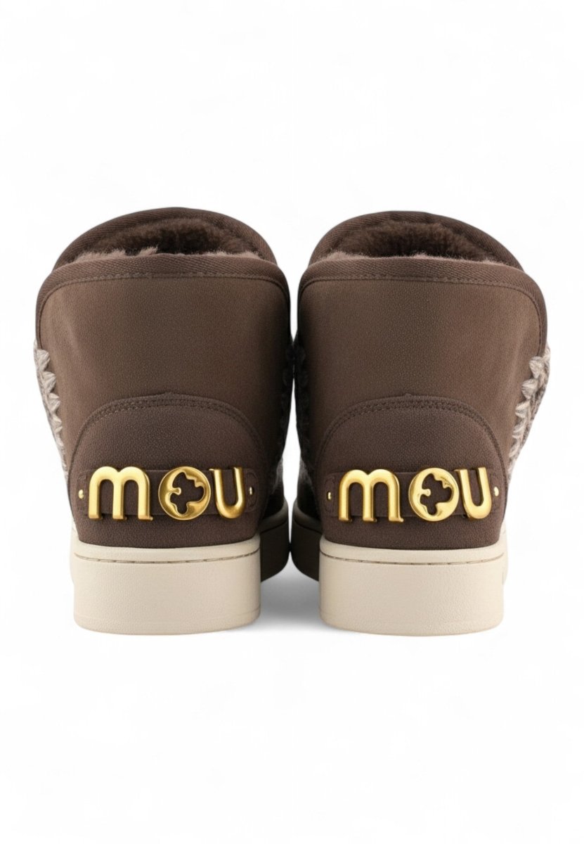 new eskimo sneaker suede let - brpep brown pepper - 10Decimi